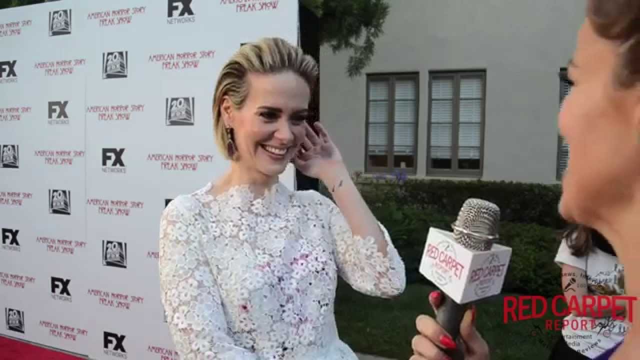 Sarah Paulson talks about American Horror Story: Freak Show at Emmy #FYC Carnival #AHS #emmy2015