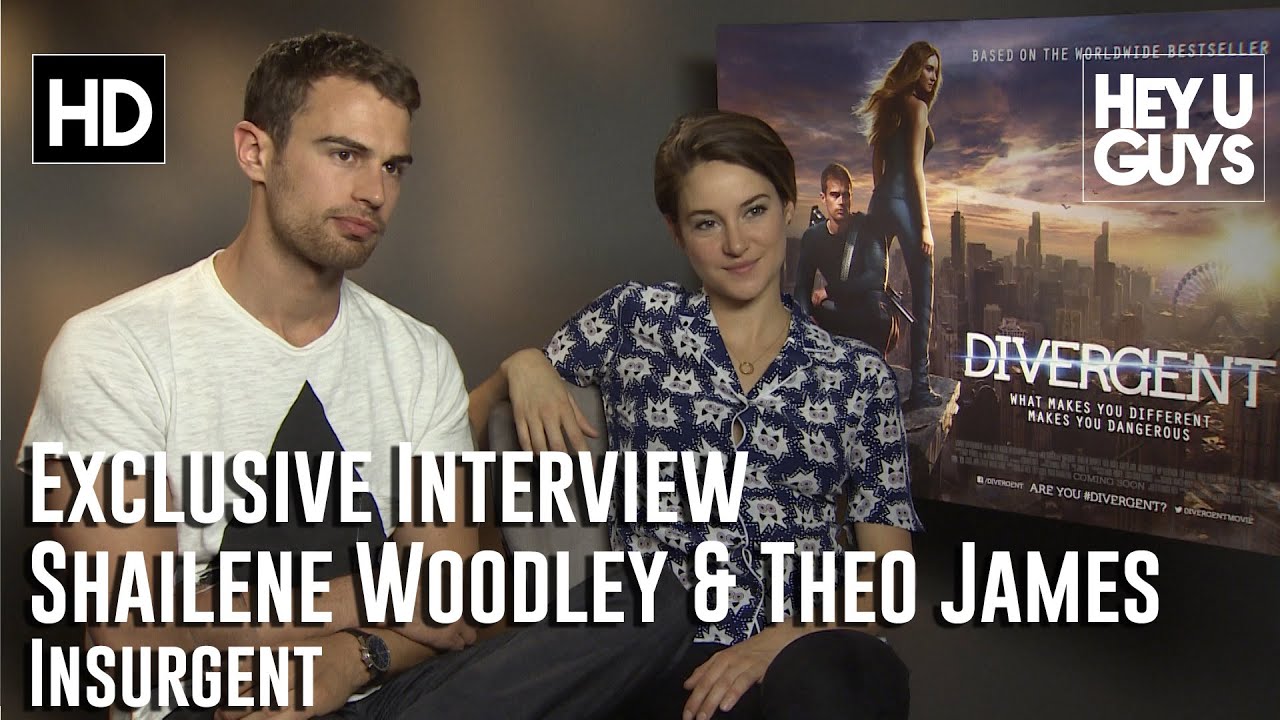Shailene Woodley & Theo James Exclusive Interview - Divergent