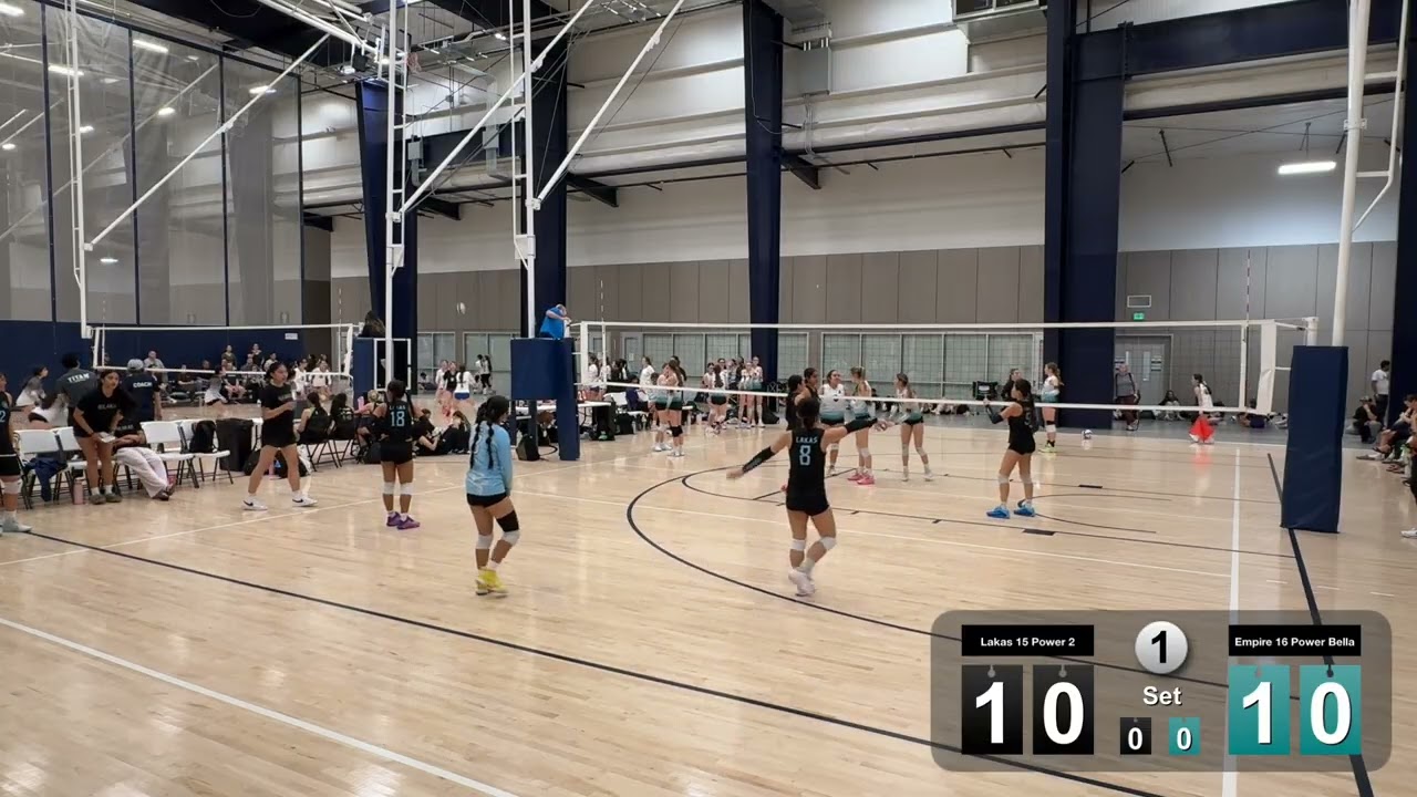 Lakas 15 Power 2 vs Empire 16 Power Bella (1st set)