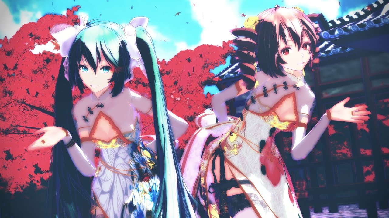【MMD】いーあるふぁんくらぶ Tda式 チャイナ テト ＆ ミク ( Tda Teto Miku )