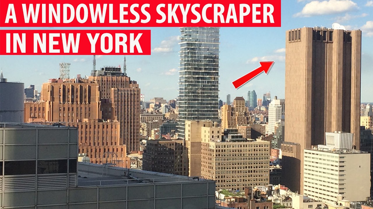 WHY WAS A WINDOWLESS SKYSCRAPER BUILT IN NEW YORK? The secret is out!