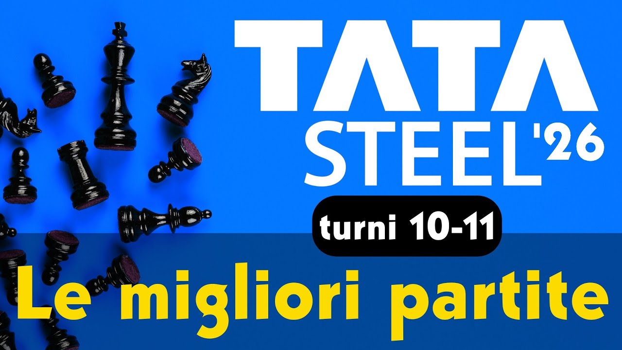 Tata Steel Tournament 2026 - Le migliori partite - parte 4
