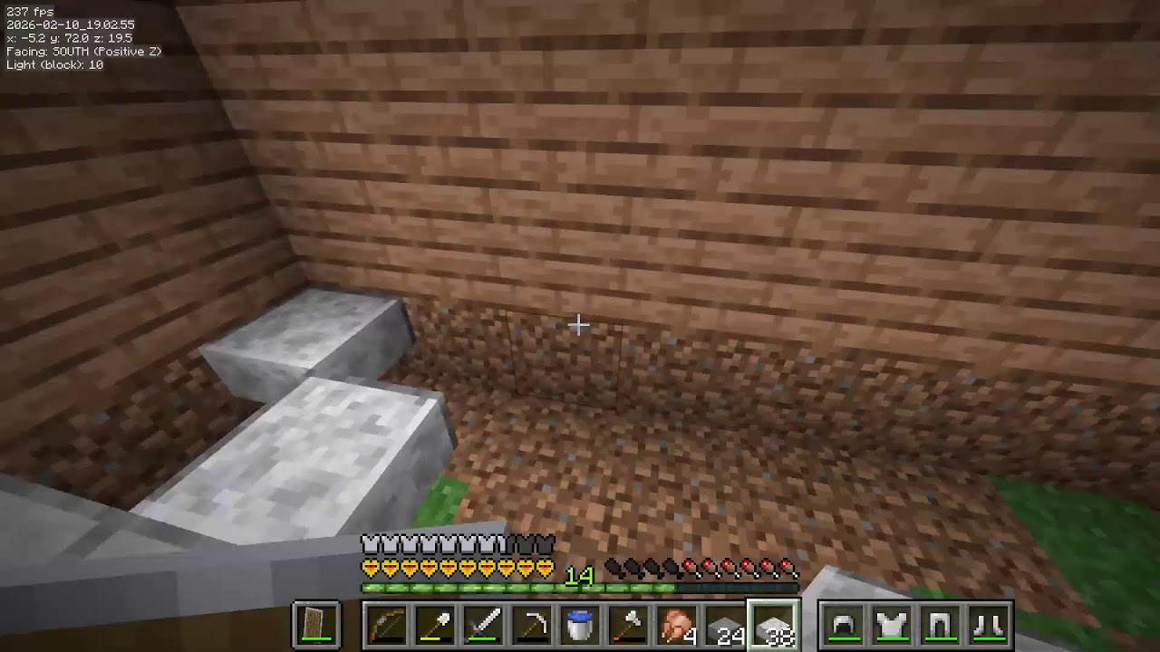 Some survival minecraft and chatting