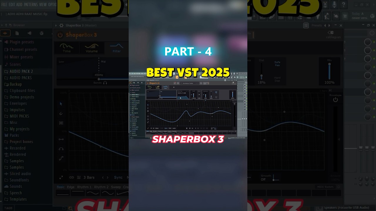 Comment Box If You Want Shaperbox 3 Vst 🤩 #shaperbox3 #bestvst2025 #besteffectvst  #effect #flmix