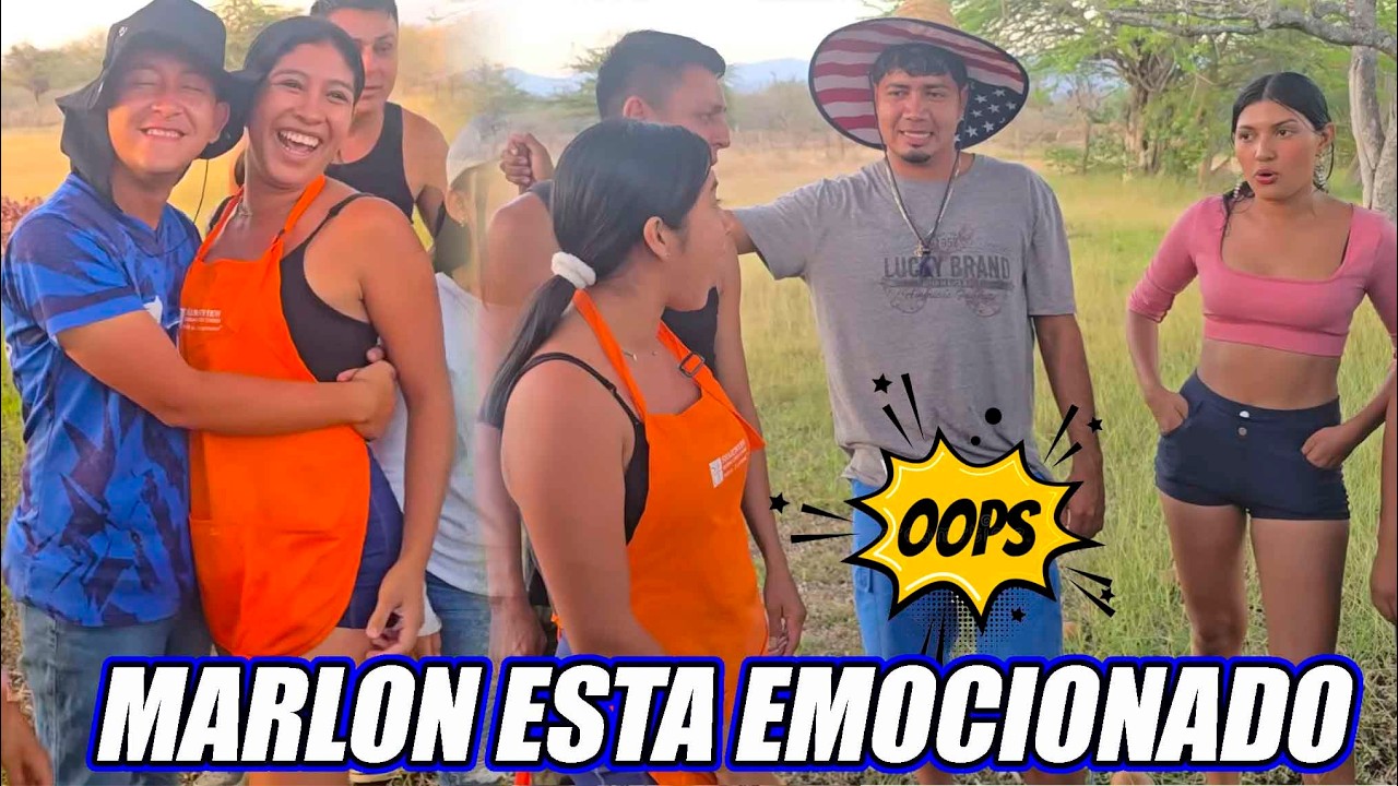 Marlon se emociona al ver a Esmeralda❤-Discusión entre estas chicas.