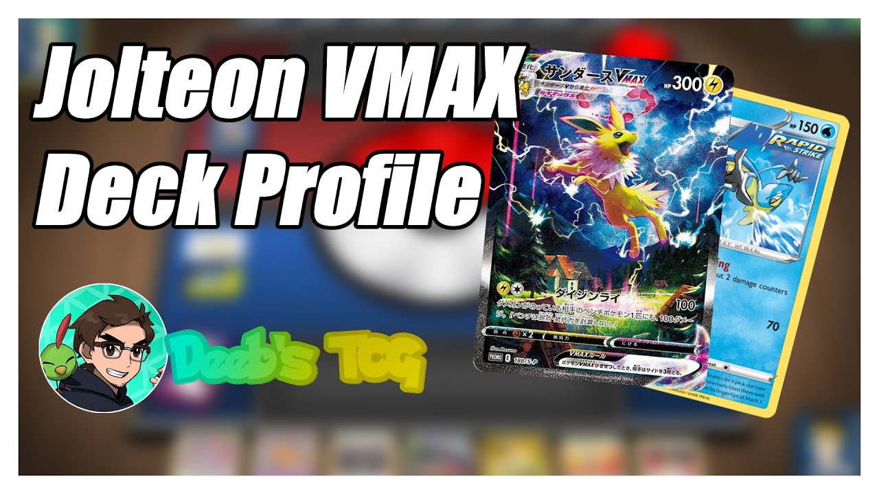 Jolteon VMAX Standard - PTCGO Deck Profile!