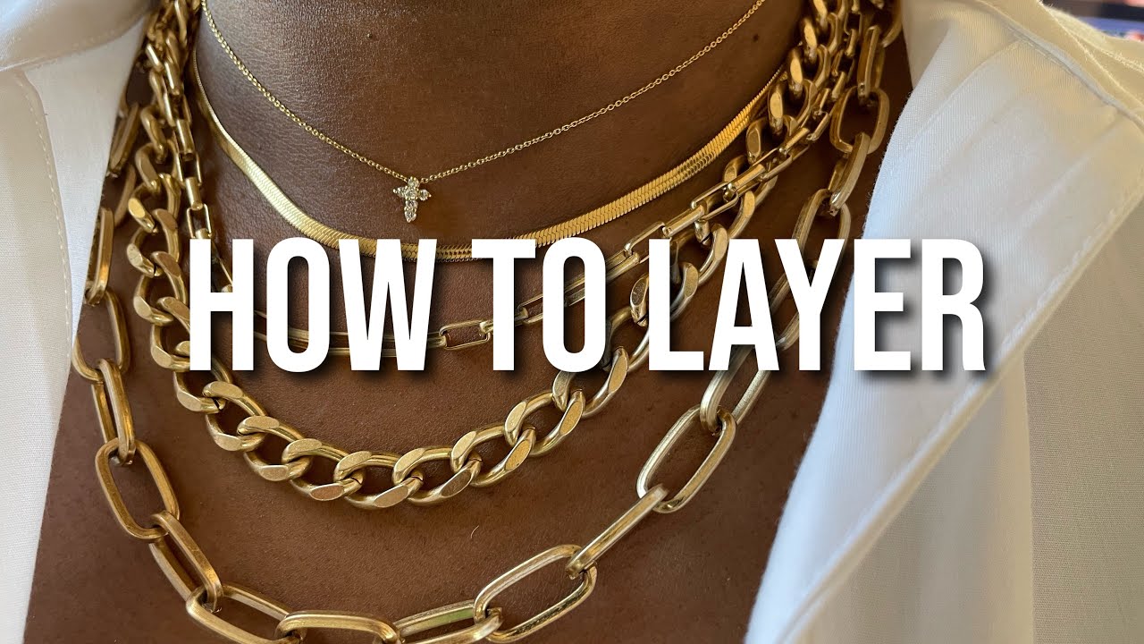 How to Layer Chains and Necklaces for a Signature Jewelry Look
