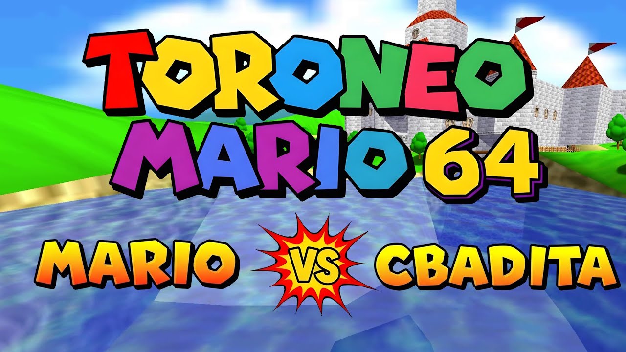 ¡TORNEO #sub20 MARIO 64 SPEEDRUN! - Cbadita vs Mario