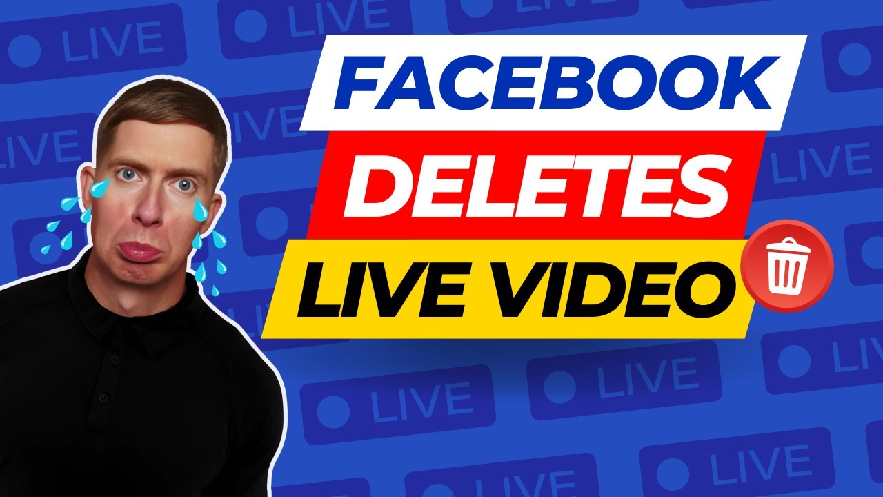 Your FACEBOOK LIVE Videos Are Being DELETED (The End Of Facebook Live?💀)