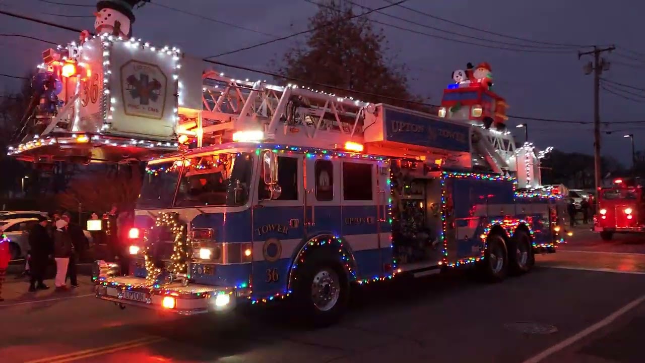 Christmas Parade 2022 Milford MA - Part 1