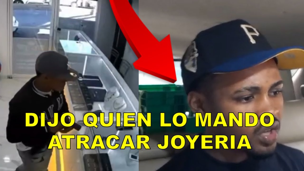 SIGUEY SE ENTREGO LO BUSCABAN Y NO ERA PARA NADA BUENO POR EL ATRACO A JOYERIA