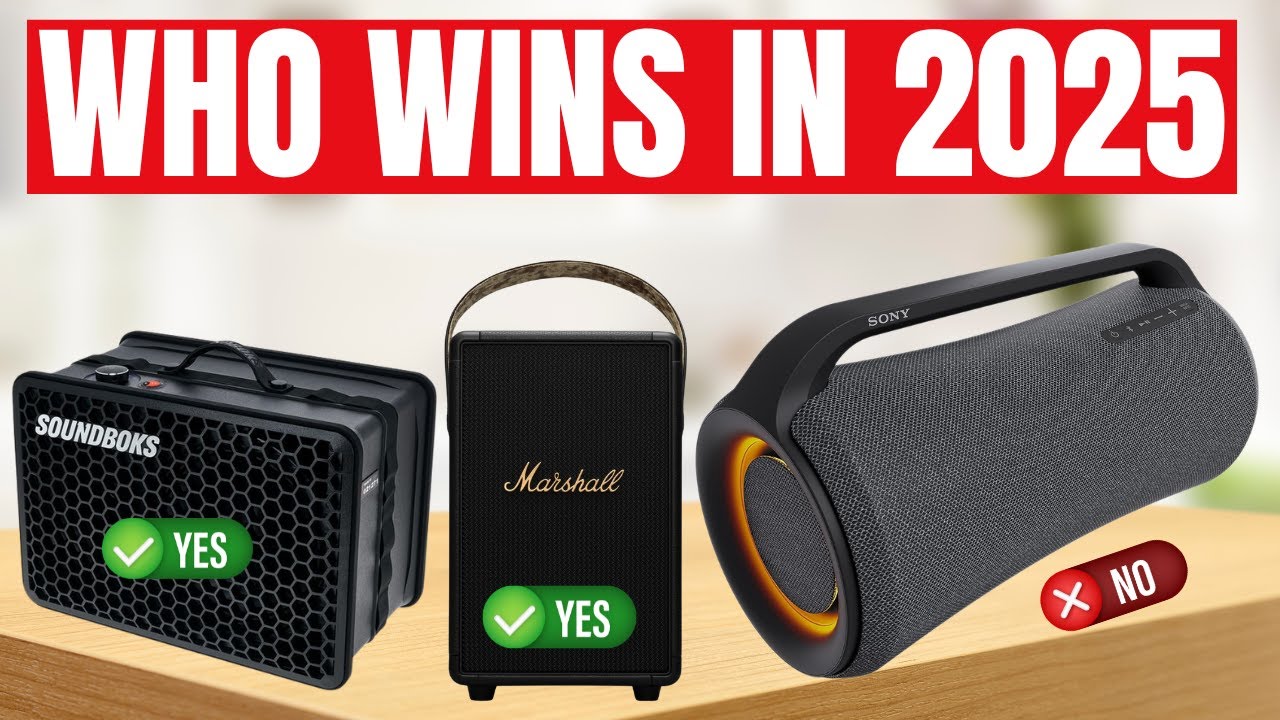 Best Bluetooth Speaker 2025 | Best Large Bluetooth Speakers in 2025