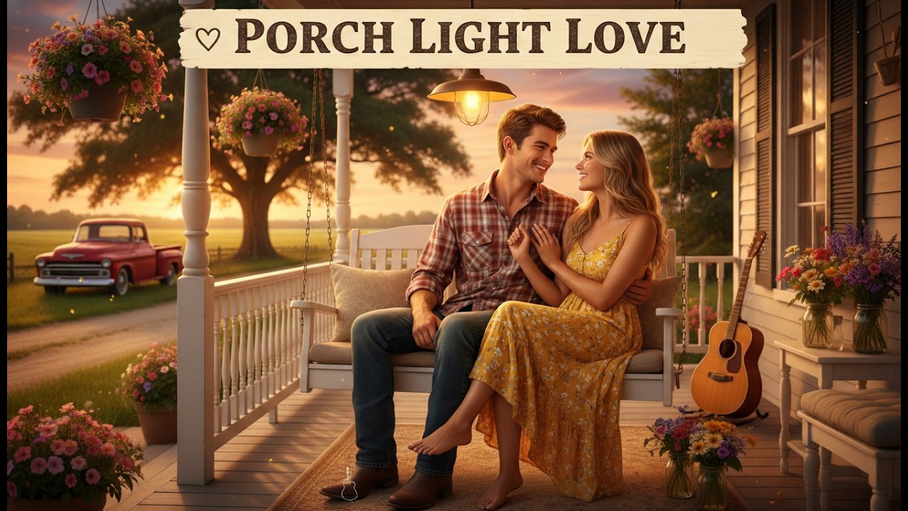 Porch Light Love 🏡❤️ Happy Country Love Song | Feel Good Romantic Country Music 2026