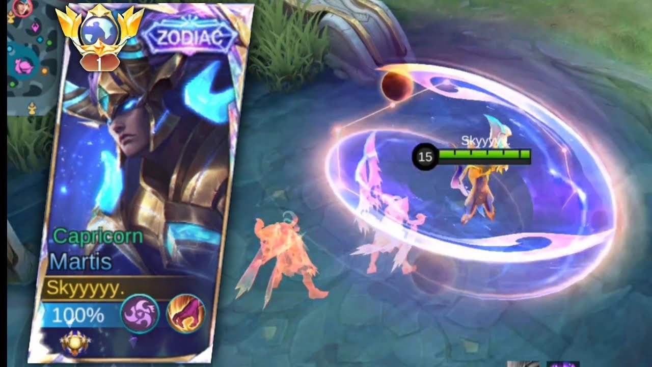 THANKYOU MOONTON FOR THIS NEW REVAMP MARTIS SKIN ZODIAC! 😲