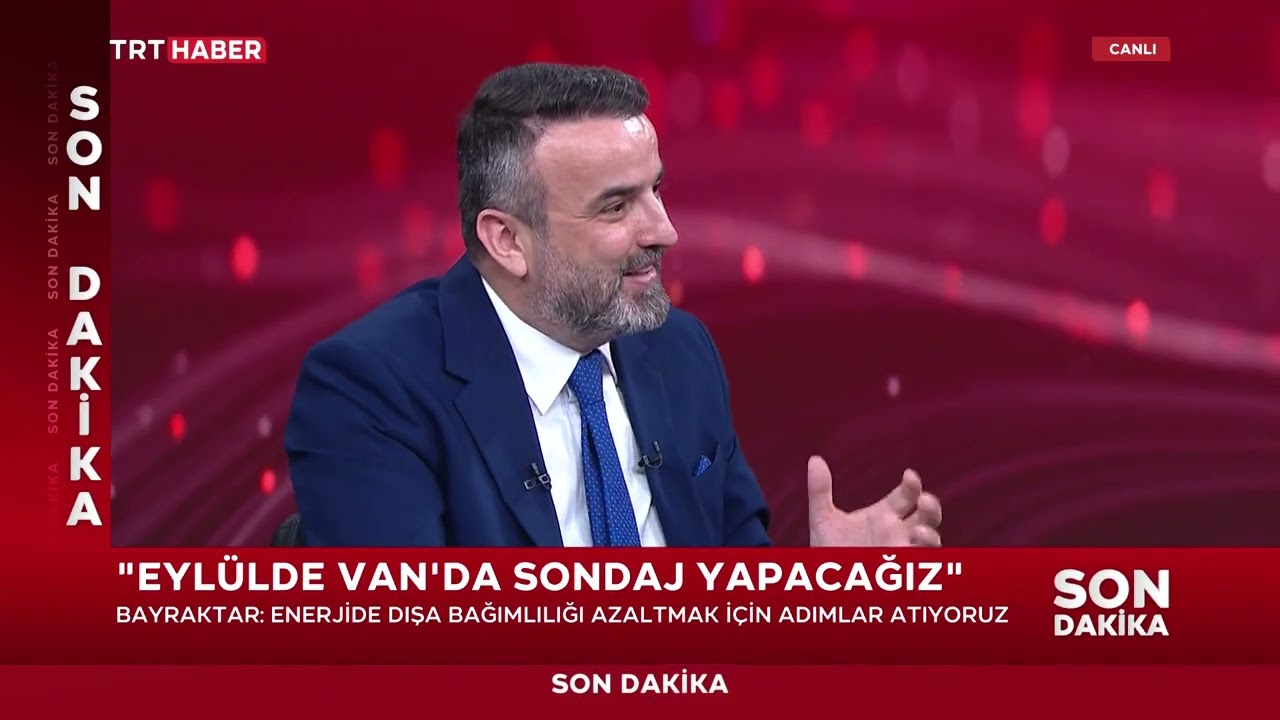 Bakanımız Sn. Alparslan Bayraktar’ın TRT Haber Özel Röportajı