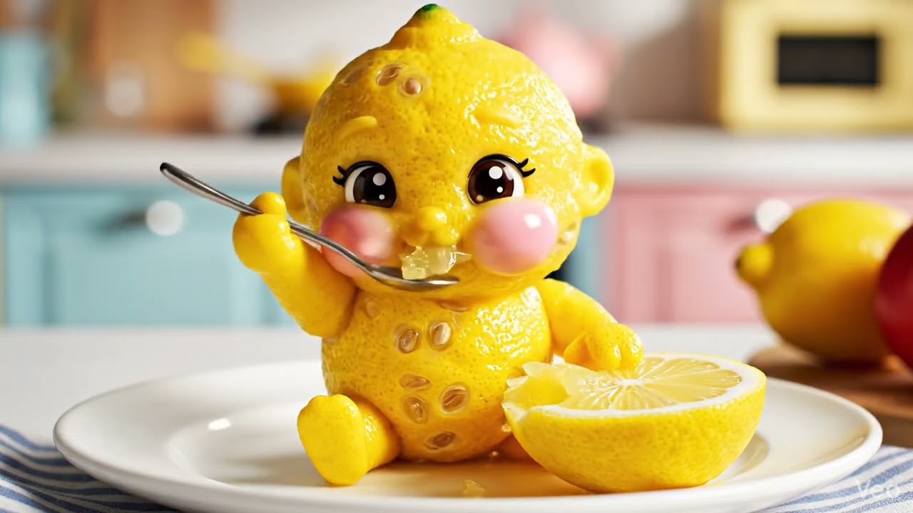 Cute Lemon Baby Ki Masti 🍋👶Jab Nimbu Ban Gaya Cute Baby! 
