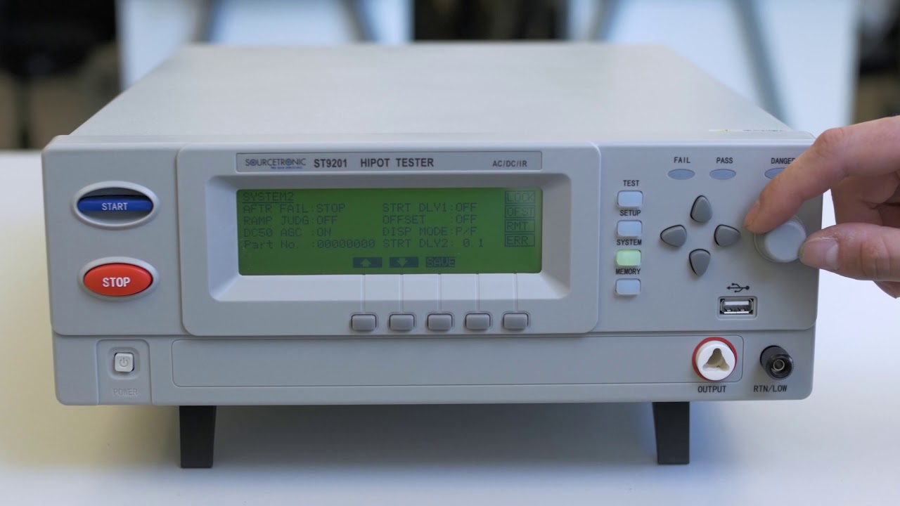 Sourcetronic Hipot Tester