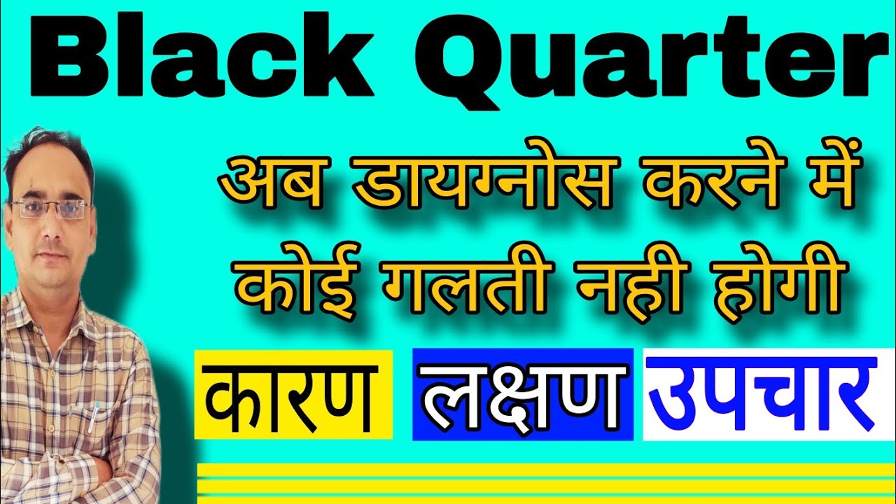 BQ ।। Black Quarter ।। लंगड़ा बुखार - कारण, लक्षण, उपचार