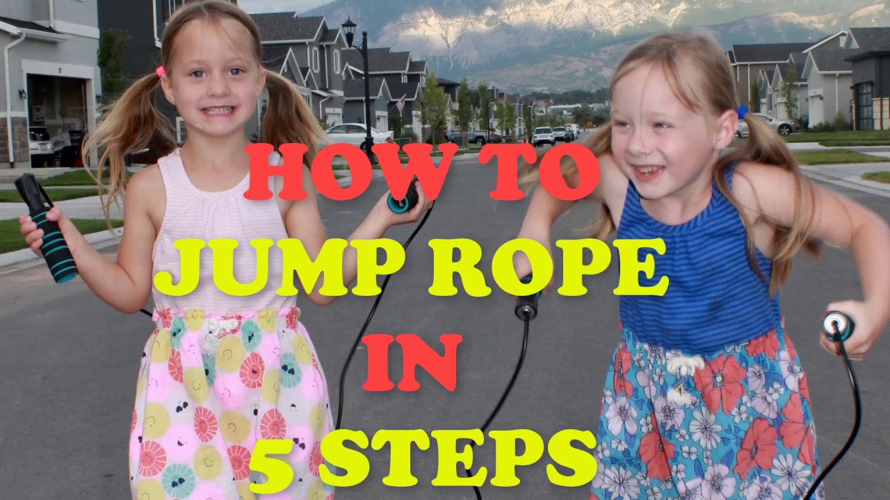 How to Jump Rope in 5 (Easy) Steps 🤗🤣👫