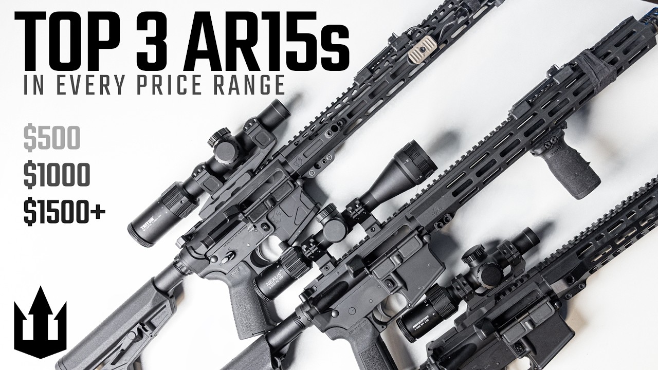 Best AR-15s for Every Budget | $500, $1,000, and $1,500+ Builds