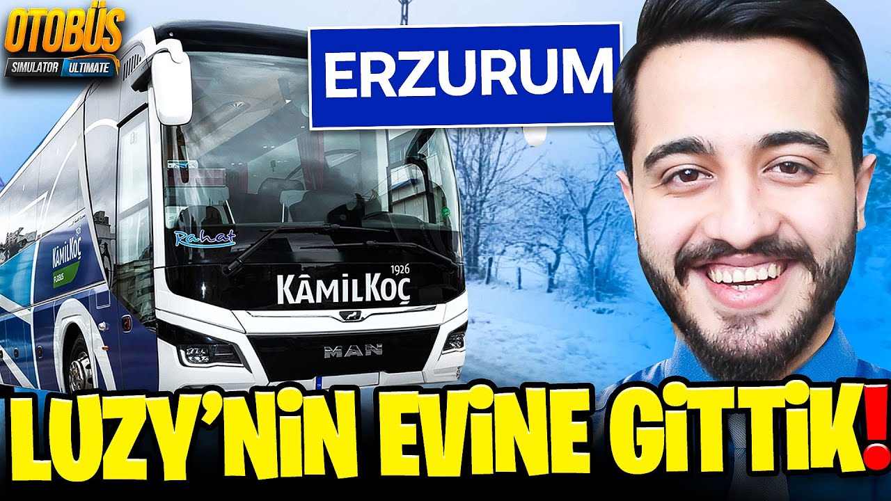 ULTRA LÜX KAMİL KOÇ OTOBÜSLER ALDIK! ERZURUMA LUZY'NİN EVİNE GİTTİK! Bus Simülatör Ultimate #5