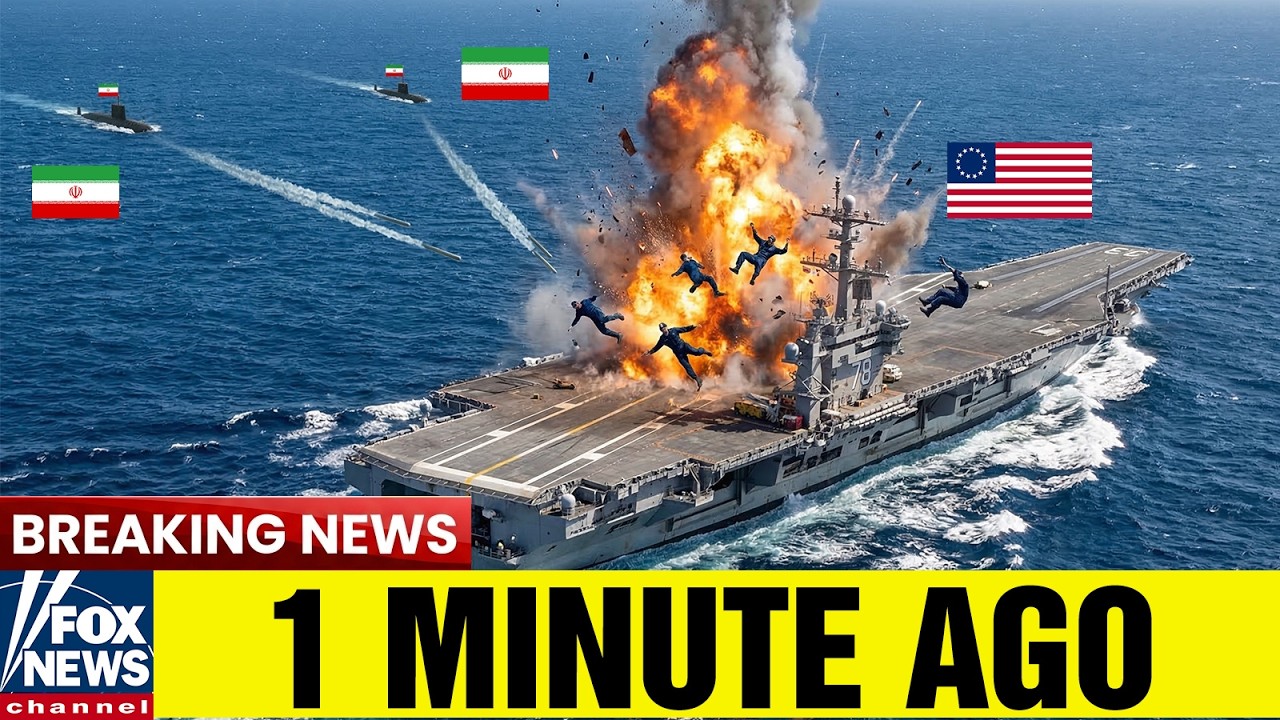 Two Iranian Attack Submarines Fired Torpedoes at a U.S. Supercarrier — Then THIS Happened..