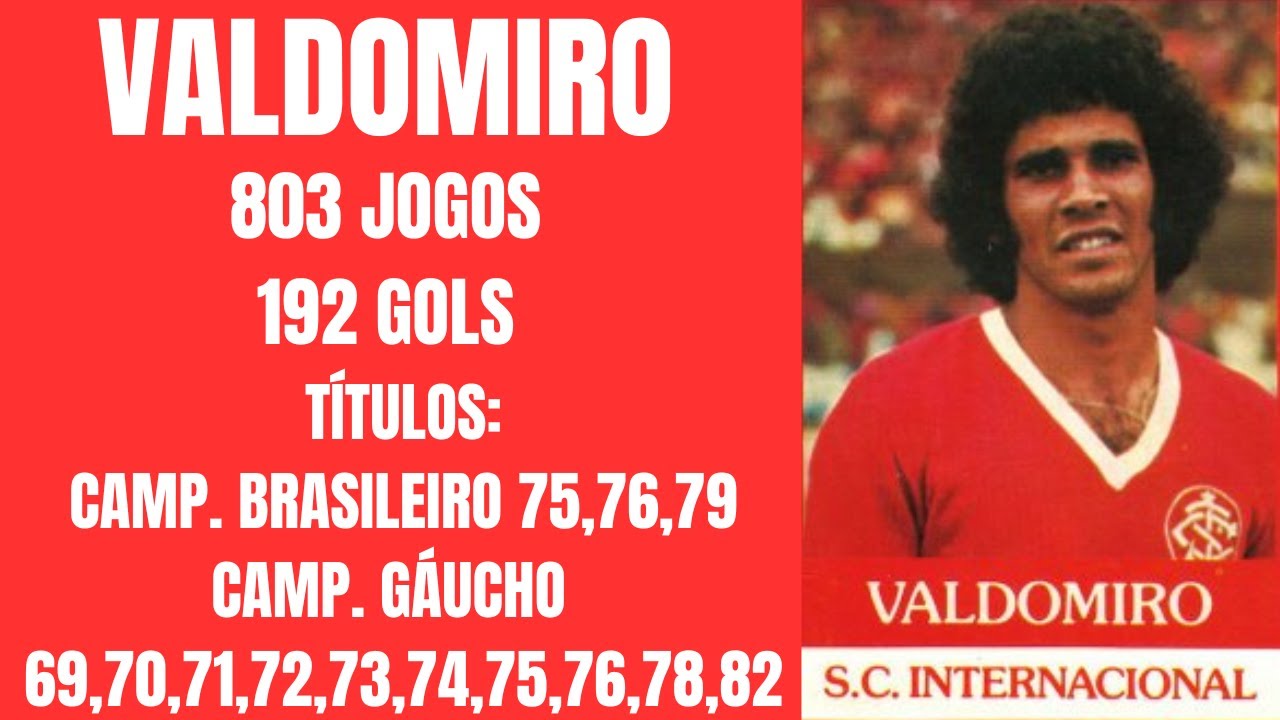 VALDOMIRO GOLS  PELO INTER