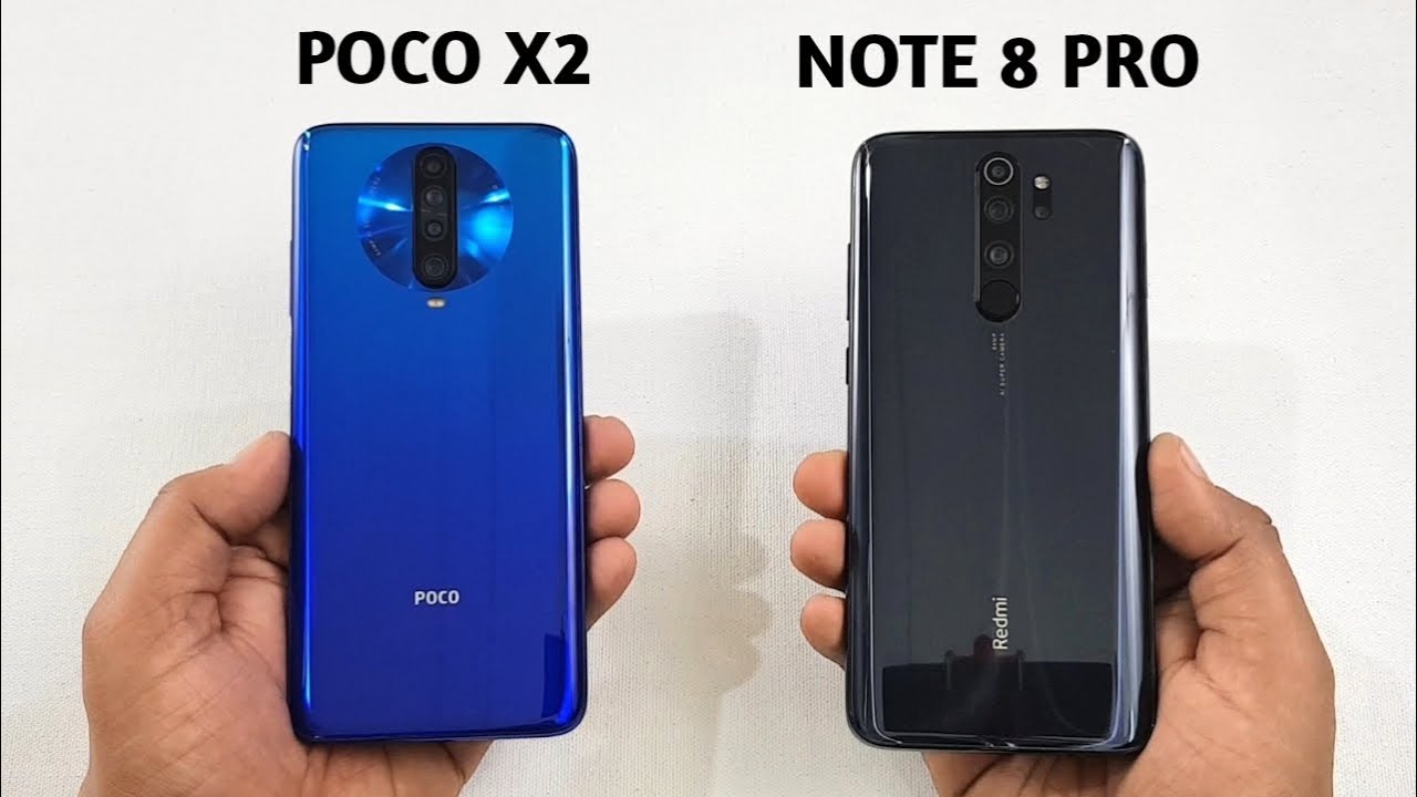 Poco X2 vs Redmi Note 8 Pro | Speed Test | Comparison