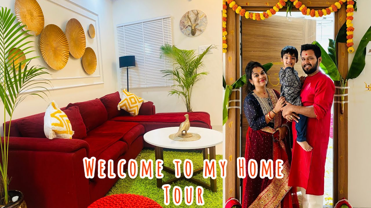 My New Home Tour🧿 | Interior Designed By Tasko | 2.5bhk Decor | Muppa’s Melody | Tellapur |Hyderabad