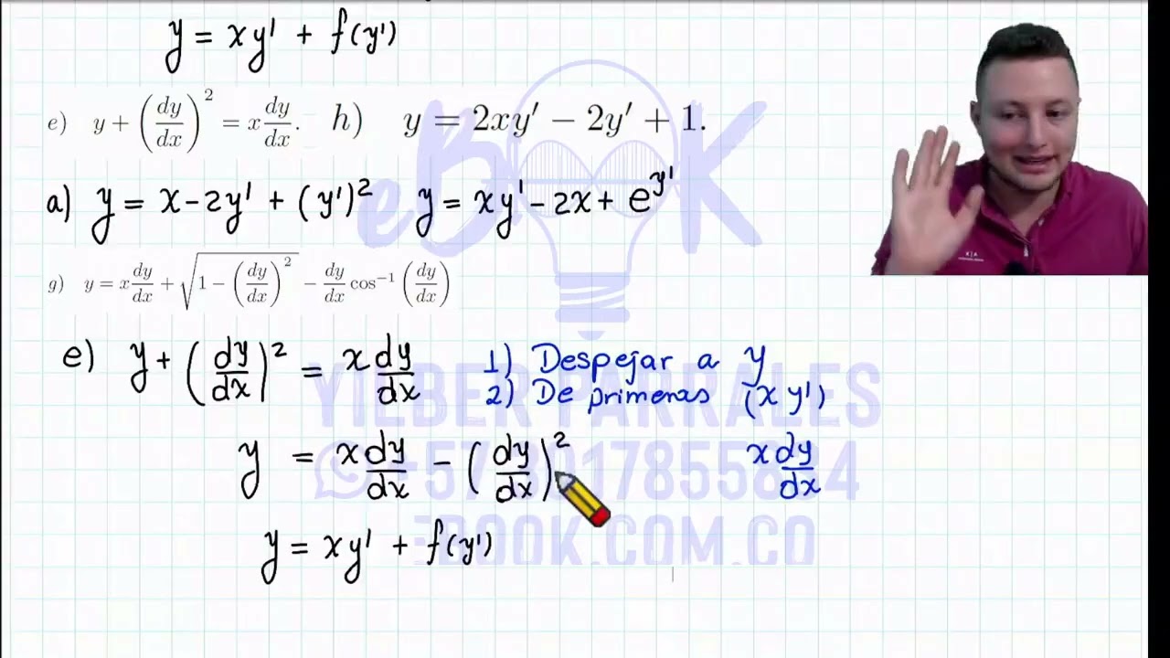 1 explicacion e1 explicacion  cuando se aplica el metodo de clairaut