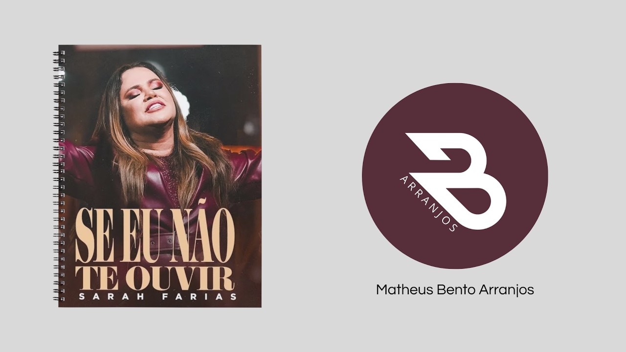 ARRANJO | SE EU NÃO TE OUVIR - Sarah Farias | Acompanhamento Orquestrado