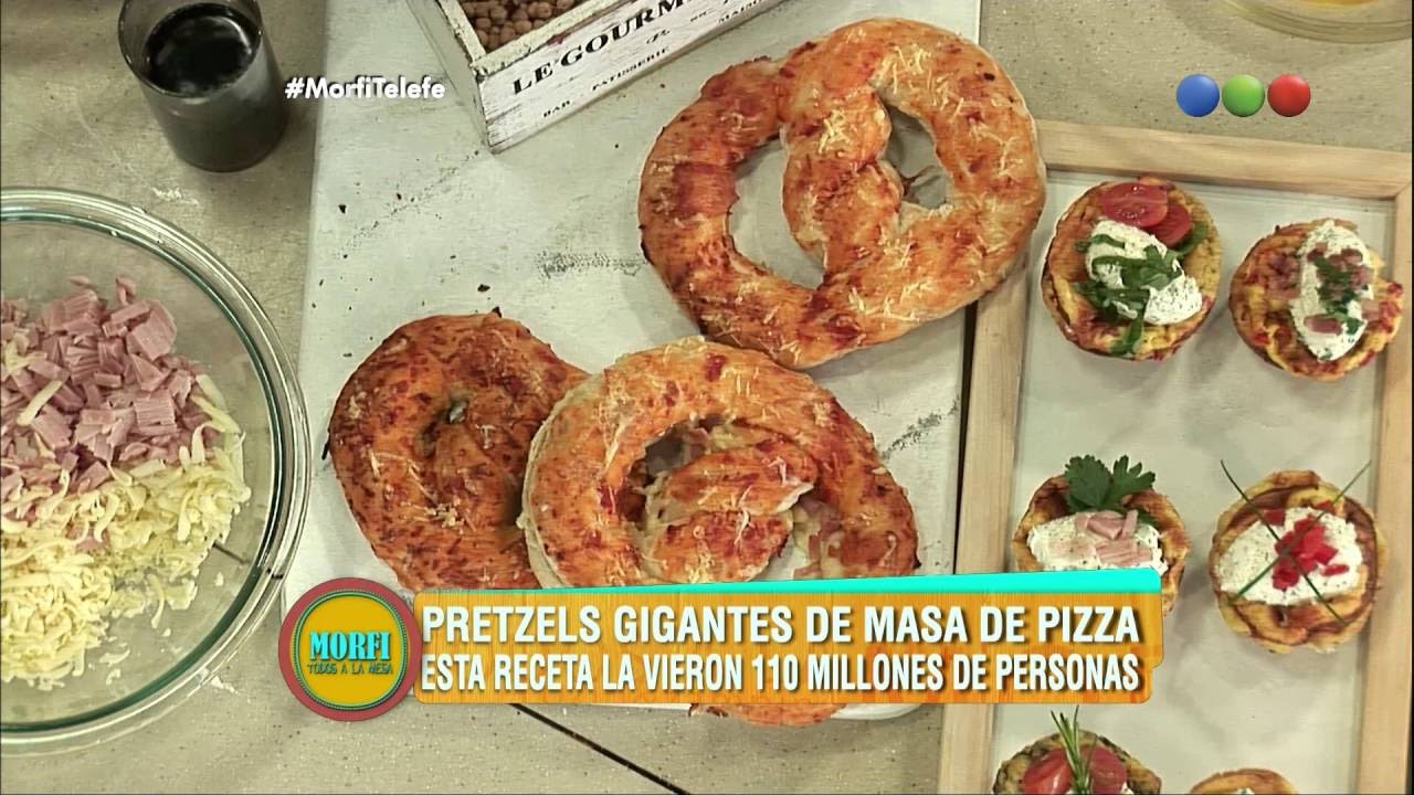 ¡Pizza en cono y pretzels de pizza! - Morfi