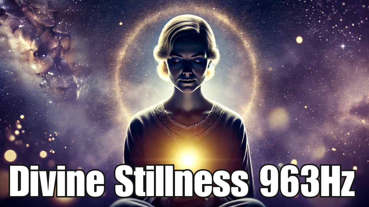 LIVE 963Hz ✨ Divine Stillness — Rest in Higher Peace Tonight