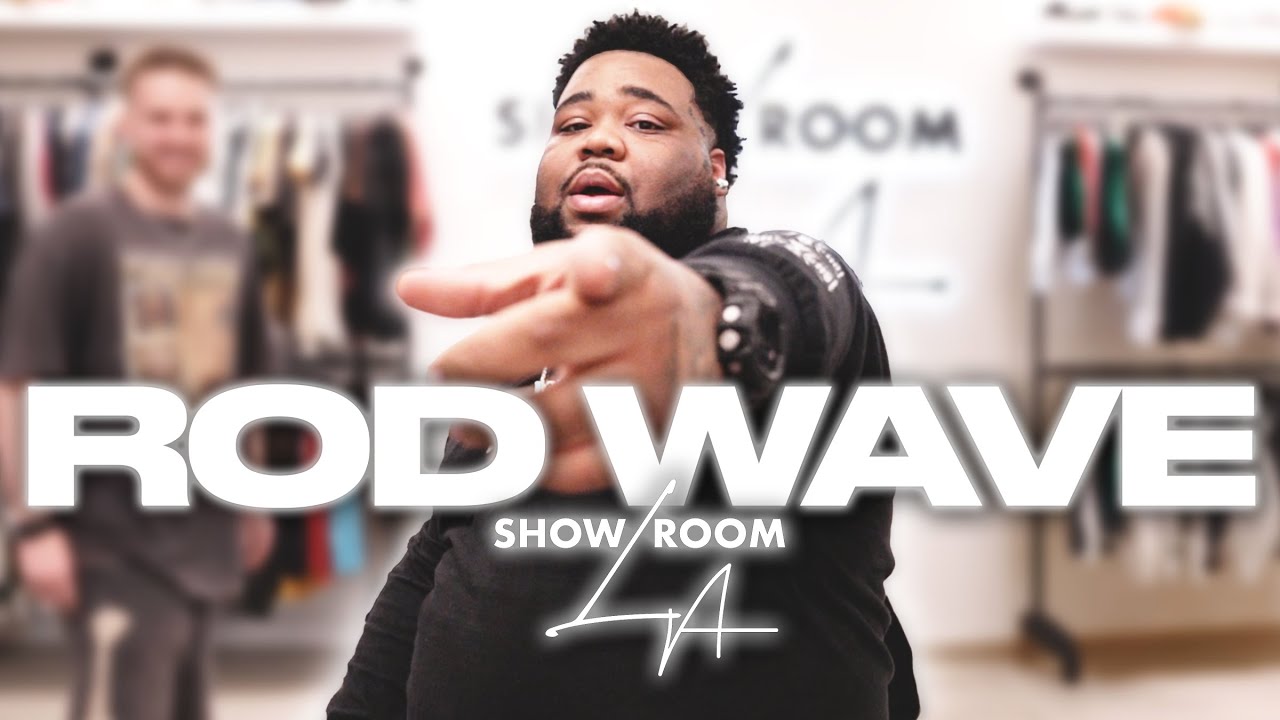 Rod Wave Spends $70,000 Shopping Exclusive Designer Clothing & Rare Sneakers at Showroom LA
