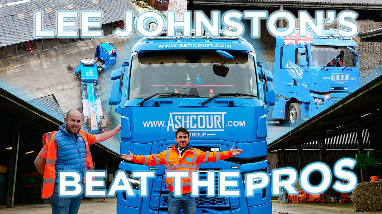 Will Lee Johnston Beat The Next Ashcourt Pro?  | Episode 2 | The Renault T High Low Loader |