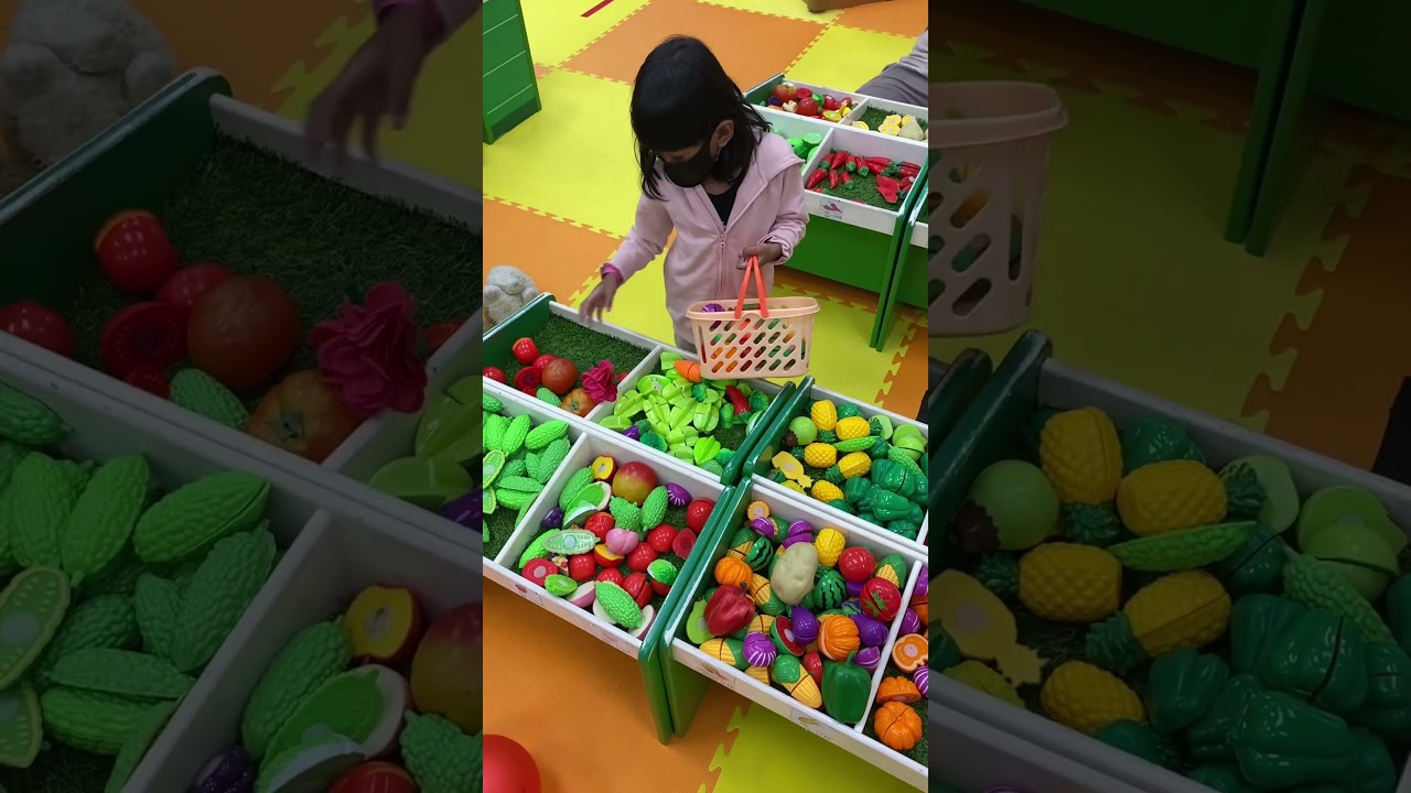 Belanja Buah Mainan di Kidzoona