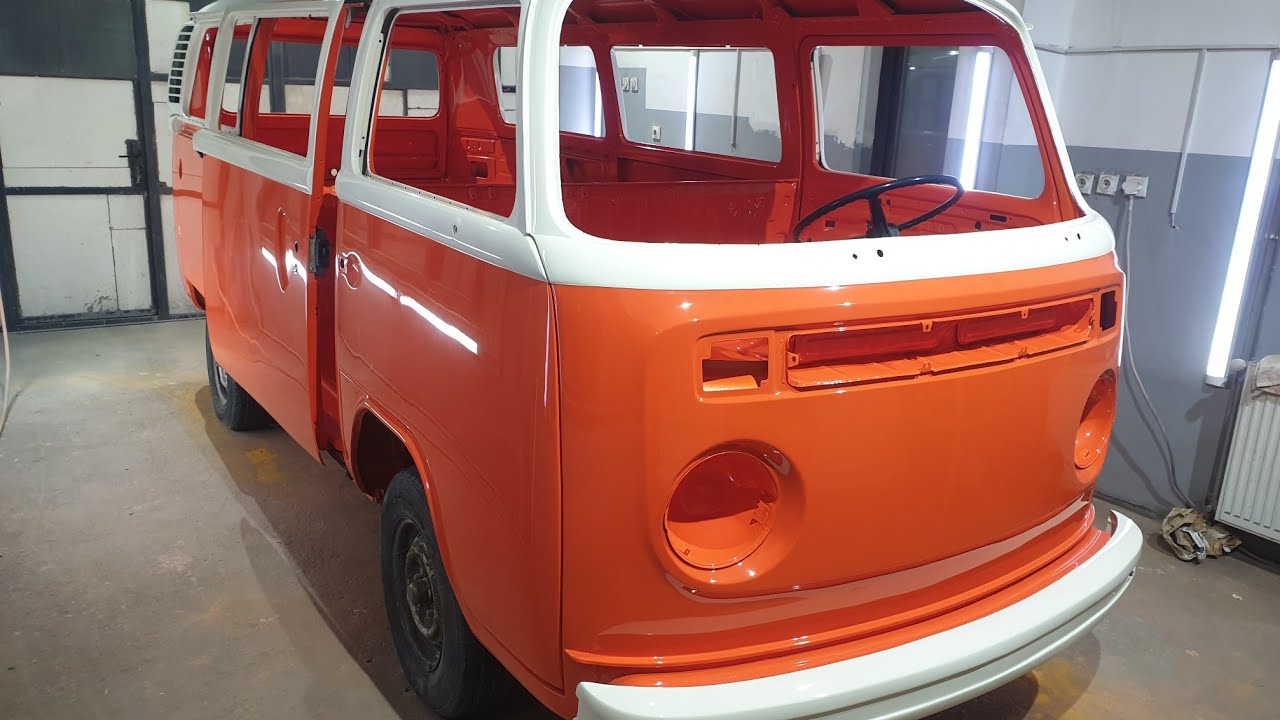 Priprema i farbanje WV T2 kombija