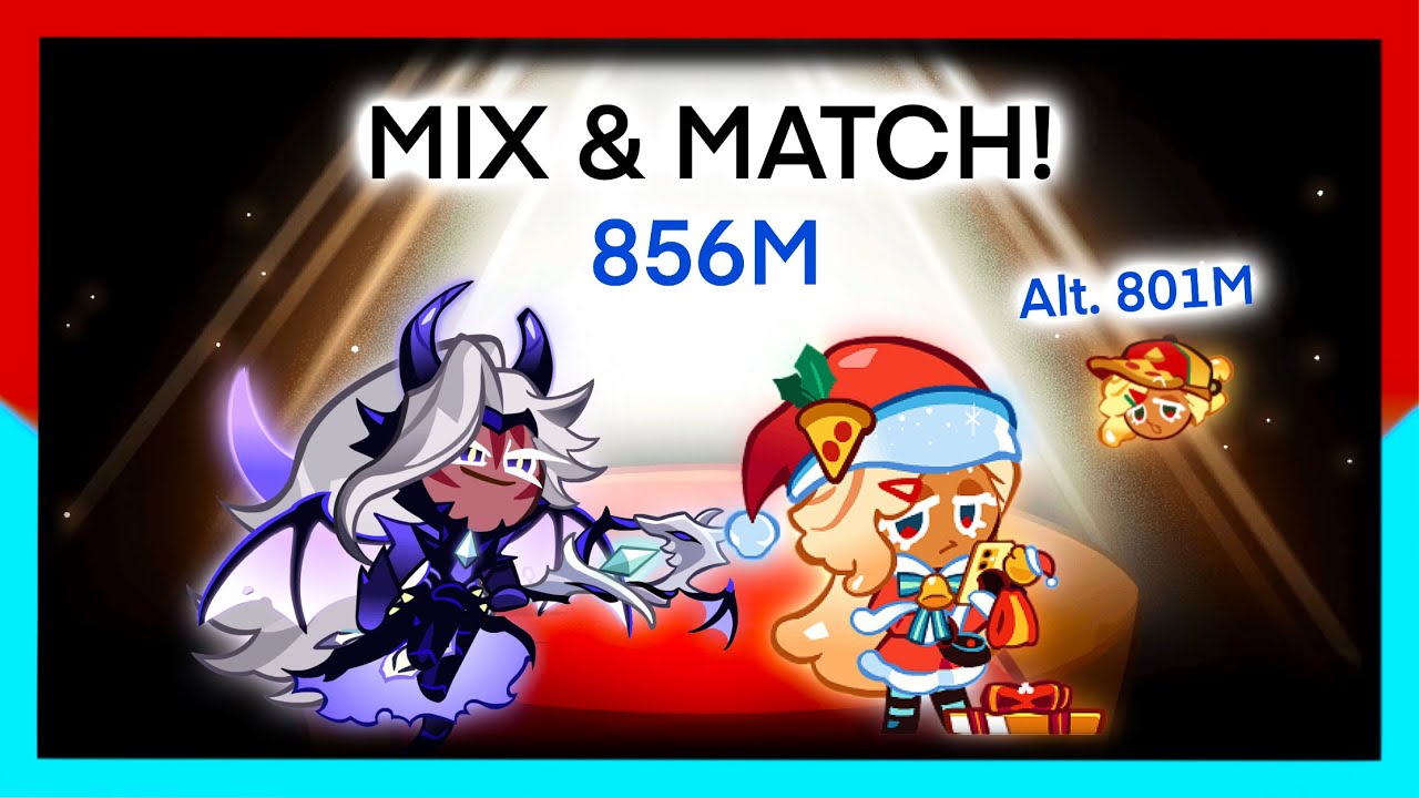 CROB - Mix & Match! Ananas Dragon & Pizza Cookie (856M) (+Alt. 801M Pizza Ver.)