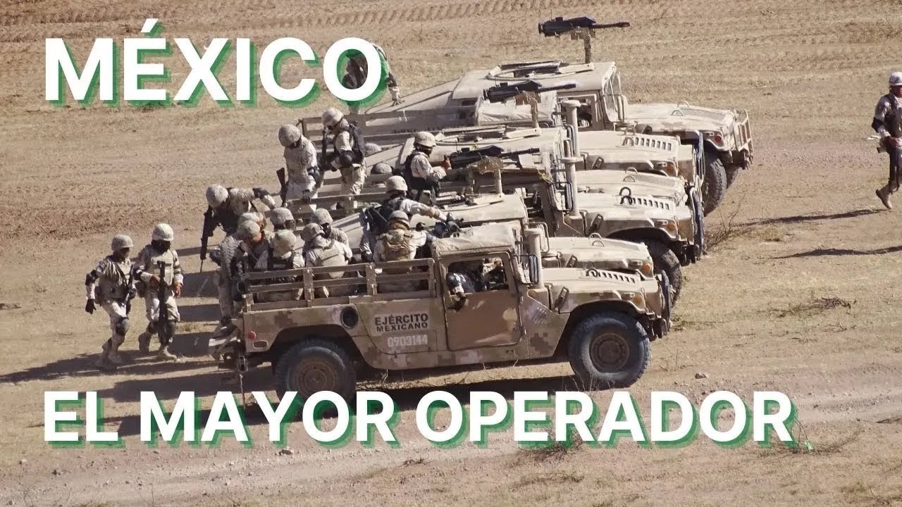En Latinoamérica nadie opera más vehículos Humvee que México con 5,000 unidades