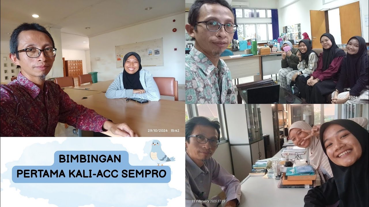 First Time Bimbingan