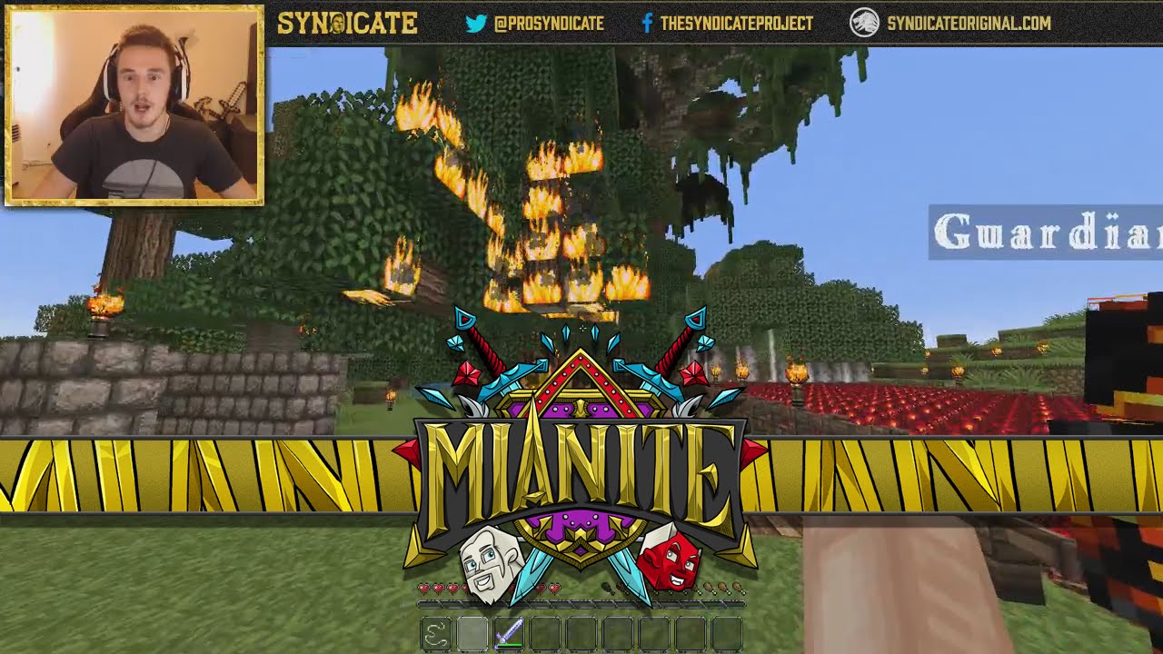 Minecraft: Mianite - Dianite Attacks Sparklez & Jericho! [80]