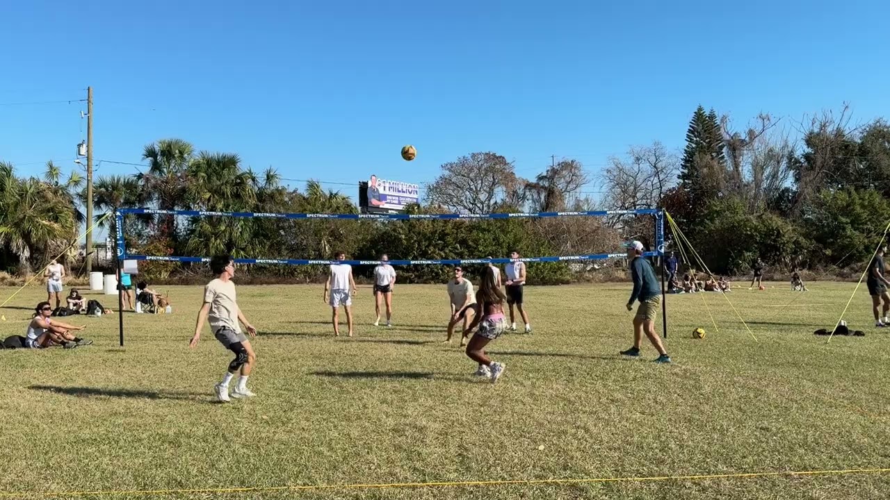 GRASS VOLLEYBALL | VOLLEY VORTEX | TEAM SLAY | GAME 1