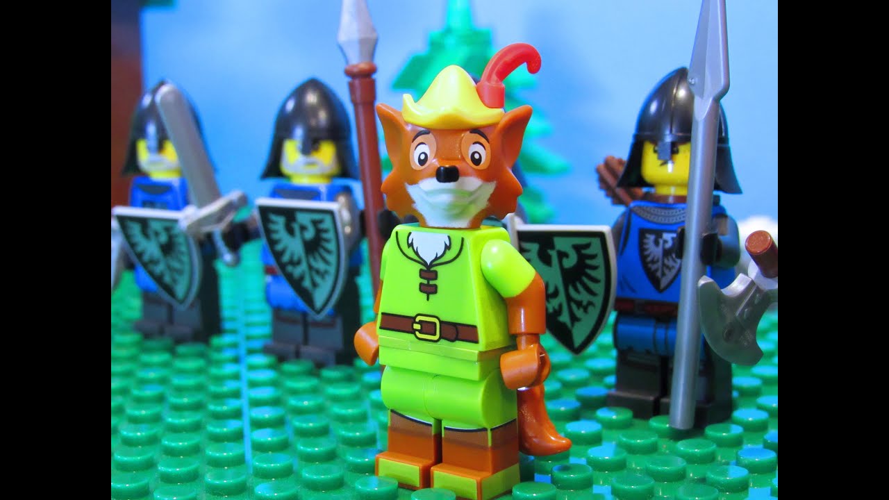 Robin Hood & The Black Falcons - The Siege On The Lion Knights | (A LEGO Castle Stop Motion)