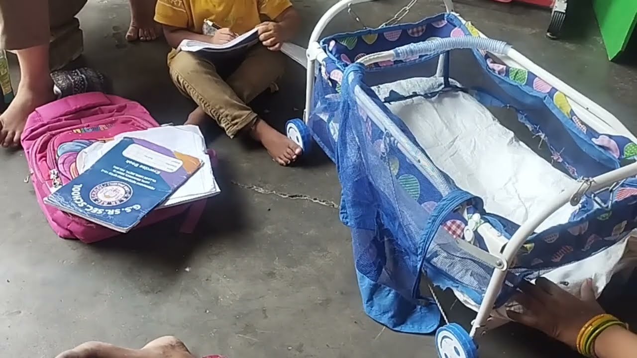 घर पर छोटे बच्चे का पालना रिपेयर किया | आसान तरीका हर माता-पिता के लिए