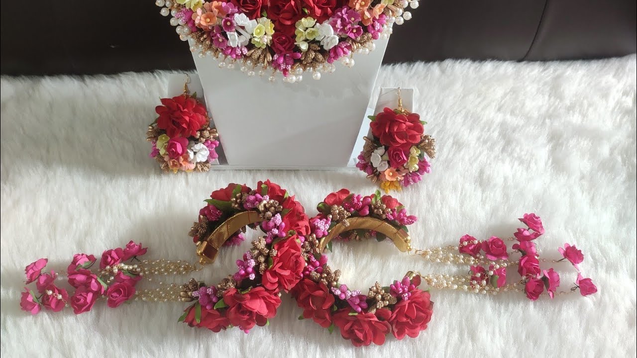 Floral jewellery making - part 2