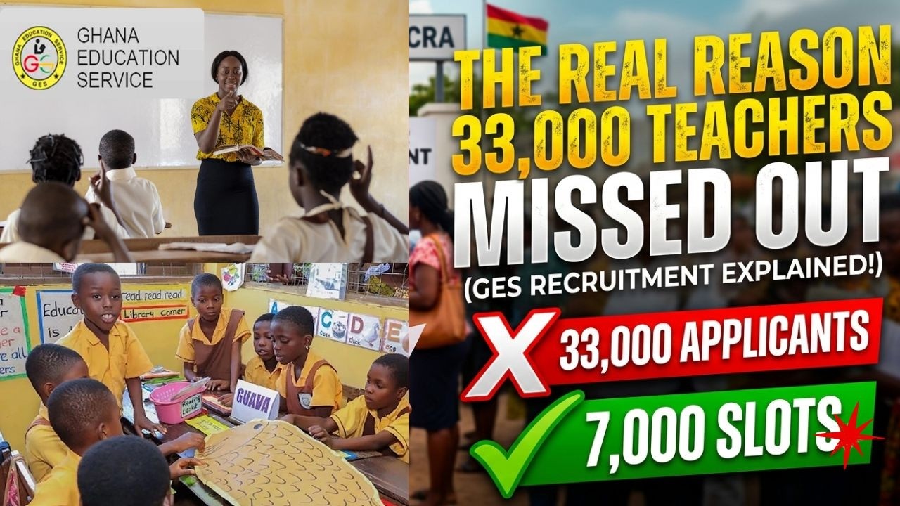 Why 33,000 Ghanaian Teachers Were Just Turned Down