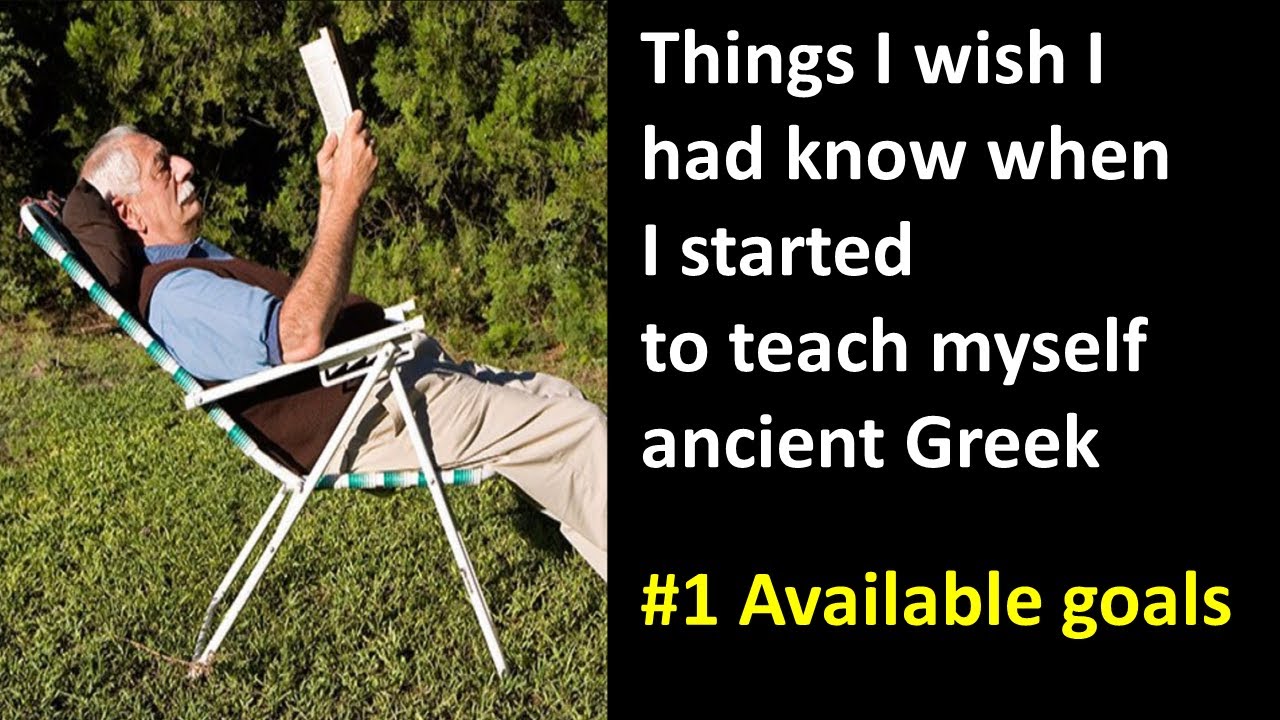 Tips for learning Ancient Greek (Part 1)