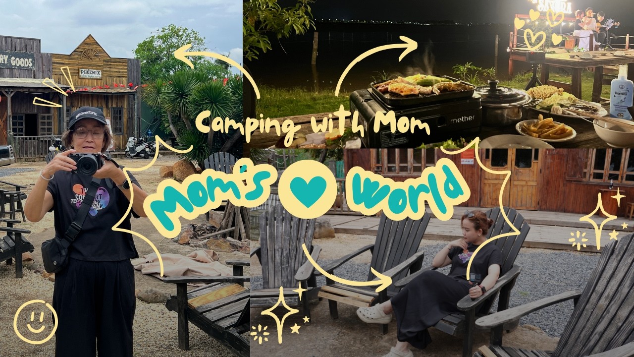 2 ngày 1 đêm Camping cùng Mẹ 🌿 | Chuyến Đi Healing Chỉ Cần Có Nhau | Nhật Ký Lang Thang