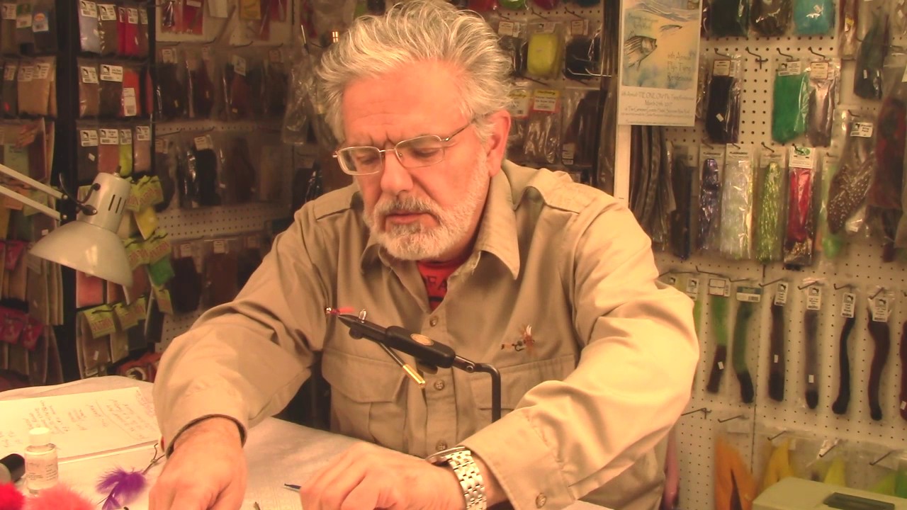 Tying The Tungsten Jig and Beads for Ice Fishing