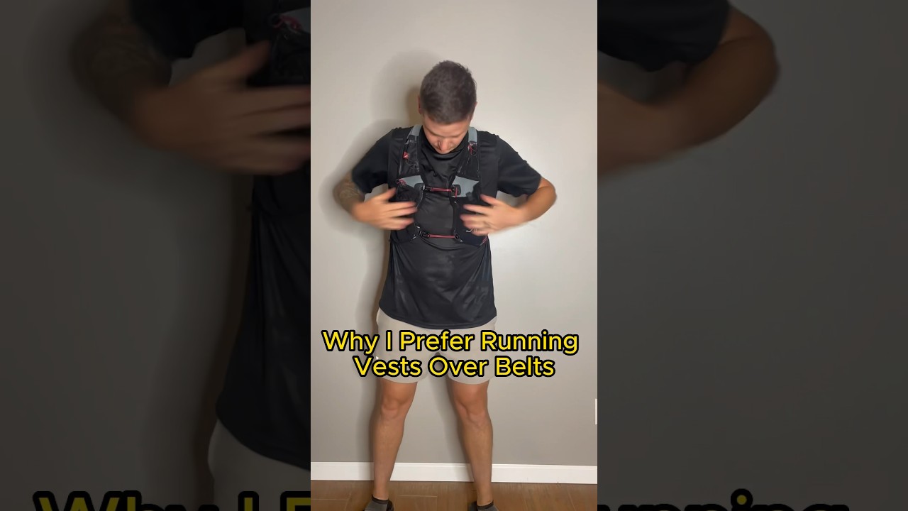 Running vests VS belts